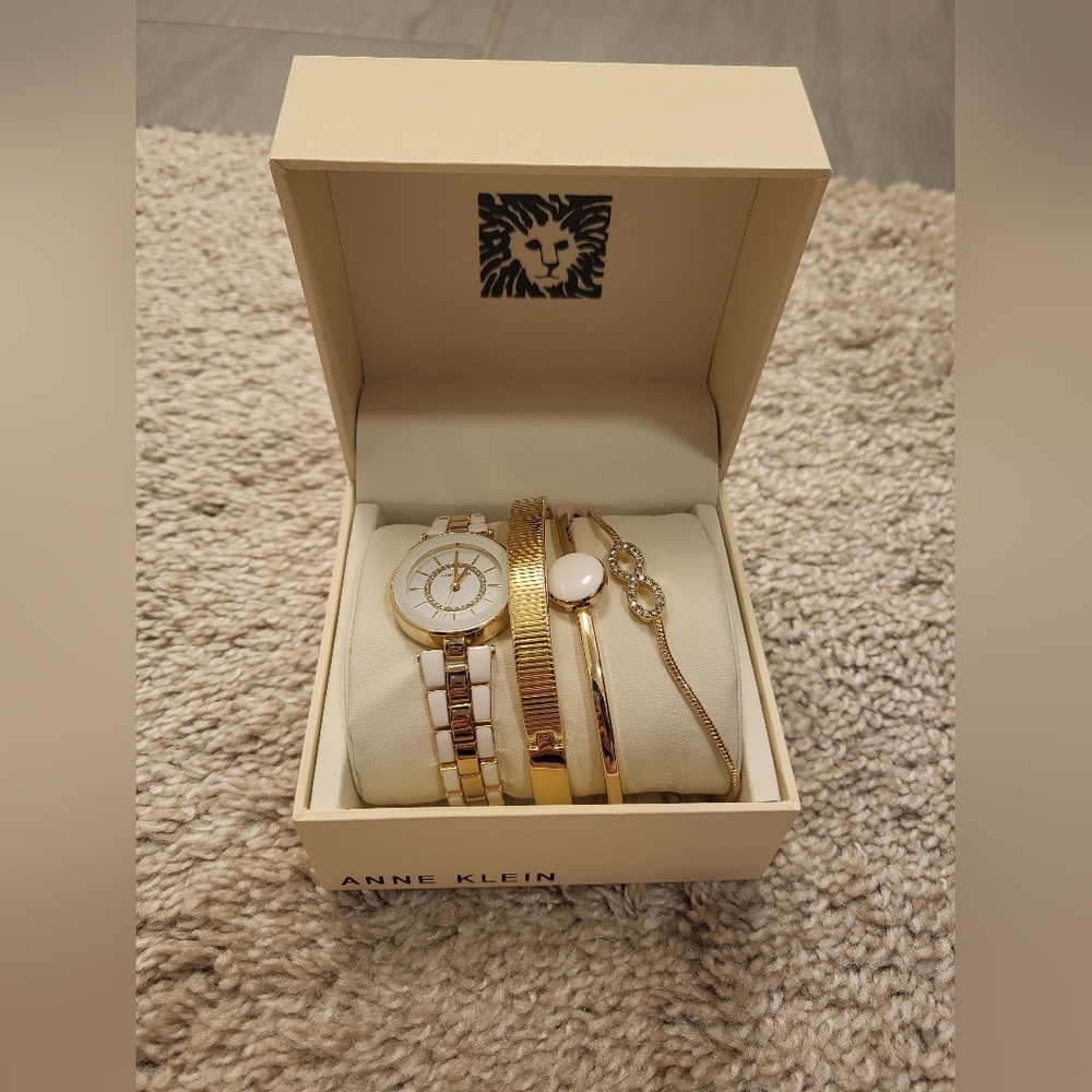 Anne klein watch set